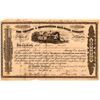 Image 1 : Chicago & Mississippi Rail Road Co Stock Certificate, 1856  (111132)