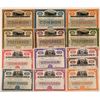 Image 1 : Chicago Great Western Railroad Co Stock Certificate Group (13)  (111116)