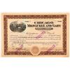 Image 1 : Chicago, Milwaukee & Gary Rail Road Co Stock Certificate #1  (111100)