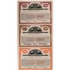 Image 1 : Chicago Indianapolis & Louisville Railway Co Specimen Stock Certificates (3)  (111254)