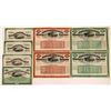 Image 1 : Cincinnati, Indianapolis, St. Louis & Chicago Railway Co Bonds and Stocks (8)  (111288)