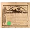 Image 1 : Cincinnati, Logansport & Chicago Railway Co Bond, 1853  (111094)