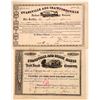 Image 1 : Evansville & Terre Haute Railroad Company (2) Certificates, Common & Preferred  (111085)