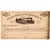 Image 1 : Evansville, Washington & Worthington Railway Co Stock, Unissued but Rare  (111194)