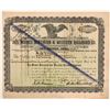Image 1 : Des Moines Northern & Western Railroad Co. Stock Cert. #1, 1895, Signed by G.M. Dodge  (110303)