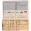 Image 1 : Burlington & Missouri River Railroad Co Stock Group (7)  (111111)