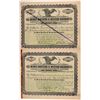 Image 1 : Des Moines Northern & Western Railroad Co Stocks (2), 1895 and 1899  (111239)