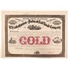 Image 1 : Elizabethtown & Paducah Rail Road Co Gold Bond, 1873  (111059)