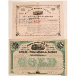 Kentucky & Illinois RR bonds  (110026)