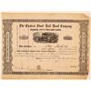 Image 1 : Eastern Shore Rail Road Co Printer's Proof Certificate, 1860  (111170)