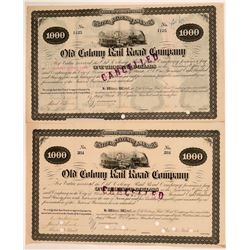 Old Colony Railroad Co. bonds  (110839)