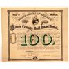 Image 1 : Eaton County Rail Road Bond, Michigan, 1866  (111057)