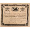 Image 1 : Chester, Farmington & Western Railroad Co Stock, 1895- Unknown  (111262)