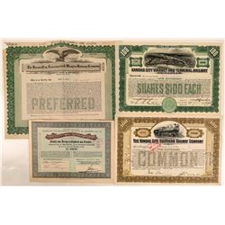Various Kansas City RR certificates  (112024)