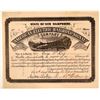 Image 1 : American Electric Railroad Signal Company Stock, 1883  (111067)