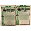 Image 1 : Carthage & Adirondack Railway Co Bonds (2), 1892  (111143)