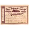 Image 1 : Elmira, Jefferson & Canandaigua Rail Road Co Stock, 1859  (111078)