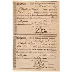 Troy & Bennington Rail Road Co.  (112475)