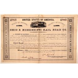 Ohio & Mississippi Rail Road Co.  (110999)