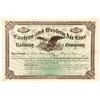 Image 1 : Eastern and Western Air Line Railway Co Stock Certificate, 1886  (111060)