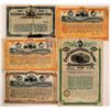 Image 1 : East Tennessee, Virginia & Georgia Railway Co Stock and Bond Group (5)  (111120)