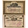 Image 1 : Capital Traction Stock Certificates- 2 Different, 1895, 1899  (111293)