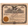 Image 1 : Cumberland Railway Co Stock Certificate #2, 1902  (111189)