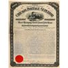 Image 1 : Chicago, Portage & Superior Railway Co $1,000 Land Grant Gold Bond  (111133)