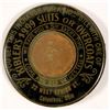 Image 1 : Encased Indian Head Penny Advertising Mirror  (110590)
