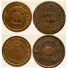Image 1 : Two Masonic Pennies  (112392)