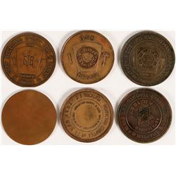 Canadian Masonic Pennies  (112710)