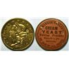 Image 1 : SHELL CARD / B-NY-7838 / NY, N.Y. / J. Monroe Taylor, Cream Yeast Baking Powder, $20- 1870  (111481)