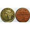 Image 1 : SHELL CARD / UNLISTED / NY, New York / Gold Medal Saleratus! / $20-1868  (111457)