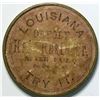 Image 1 : SHELL CARD / B-TN-400 / TN, Memphis / Louisiana Creole Hair Restorer / Mirror  (111526)