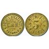 Image 1 : Pocket Billiards C.H.K., Fremont, Washington Token, Unlisted  (111434)