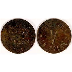 O.K. Saloon Token  (112707)