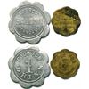 Image 1 : Mirror Saloon, Ferndale, & P.A. Holmstrand, Fields Landing Tokens  (111445)