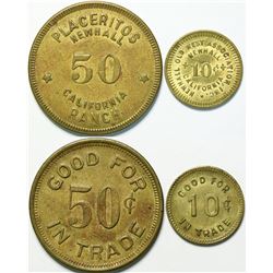 2 Tokens From Newhall, California  (111416)