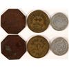 Image 1 : Ukiah, California Token Group (3)  (112866)