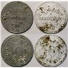 Image 1 : G.A. Perry, Clareville (sic), Cal. Tokens (2)  (112947)