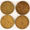 Image 1 : Art Saloon, San Francisco Tokens (2)  (112685)