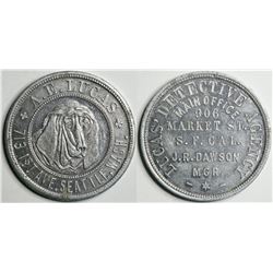 Lucas Detective Agency Store Card  (114080)