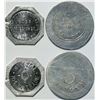 Image 1 : 2 Tokens from Tip Top Pool Hall, Daly City, Cal.   (111437)