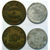 Image 1 : 2 Tokens from Kennett, California Including the Corona Saloon  (112942)