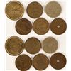 Image 1 : Redding, California Token Group (6) Includes Cigars & A Saloon  (112847)