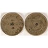 Image 1 : Main Saloon, Visalia, Cal. Trade Token  (112870)
