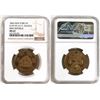 Image 1 : Ireland-America Friendship Token, MS62  (114039)