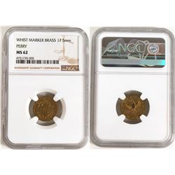 Whist Marker, Brass, "Perry" MS62  (114040)