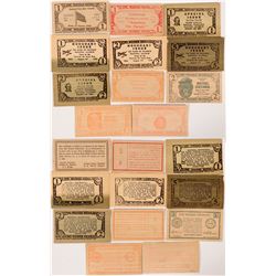 Illinois wood scrip.  (112466)