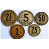 Image 2 : North Bend, Oregon Depression Wood Money  (112450)